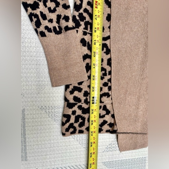 Yes Lola Leopard Print Cardigan Size XS - Picture 4 of 8